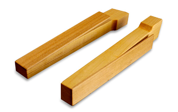 wooden bench dogs